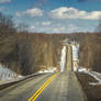 Winter Country Road