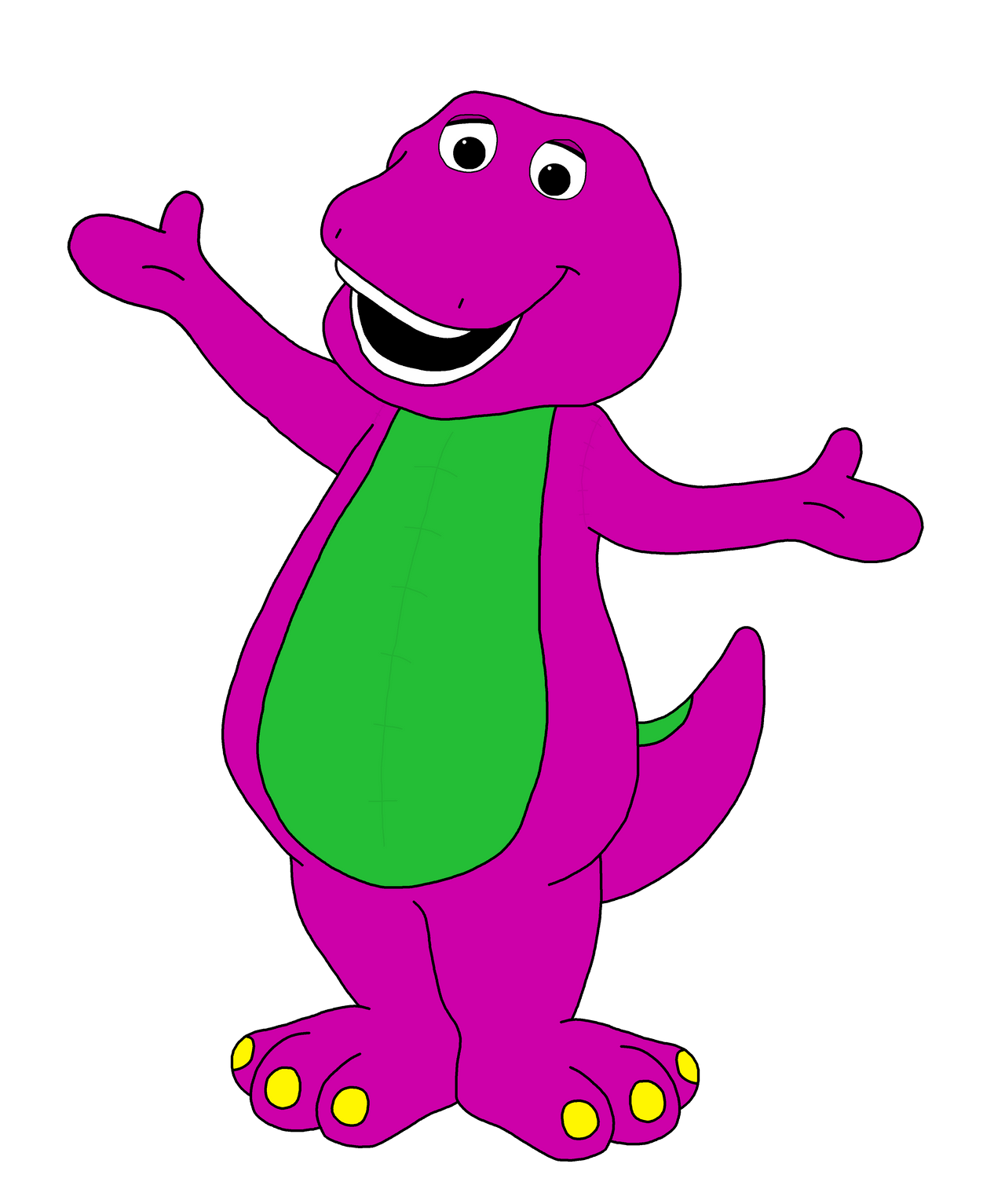 Barney The Dinosaur By Deetommcartoons On Deviantart