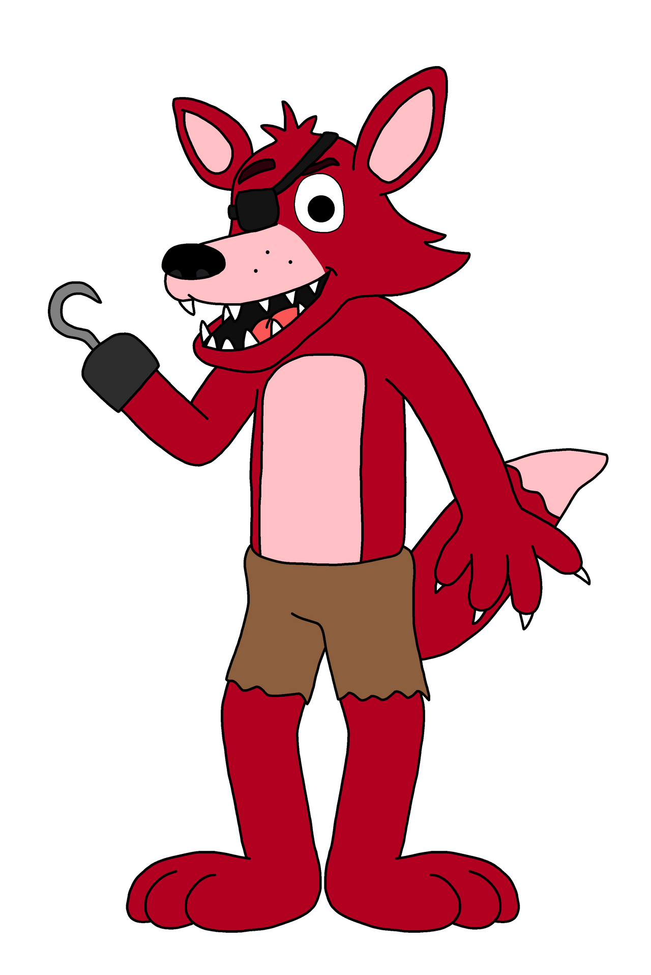 Foxy The pirate fox by slendytubbies2d on DeviantArt