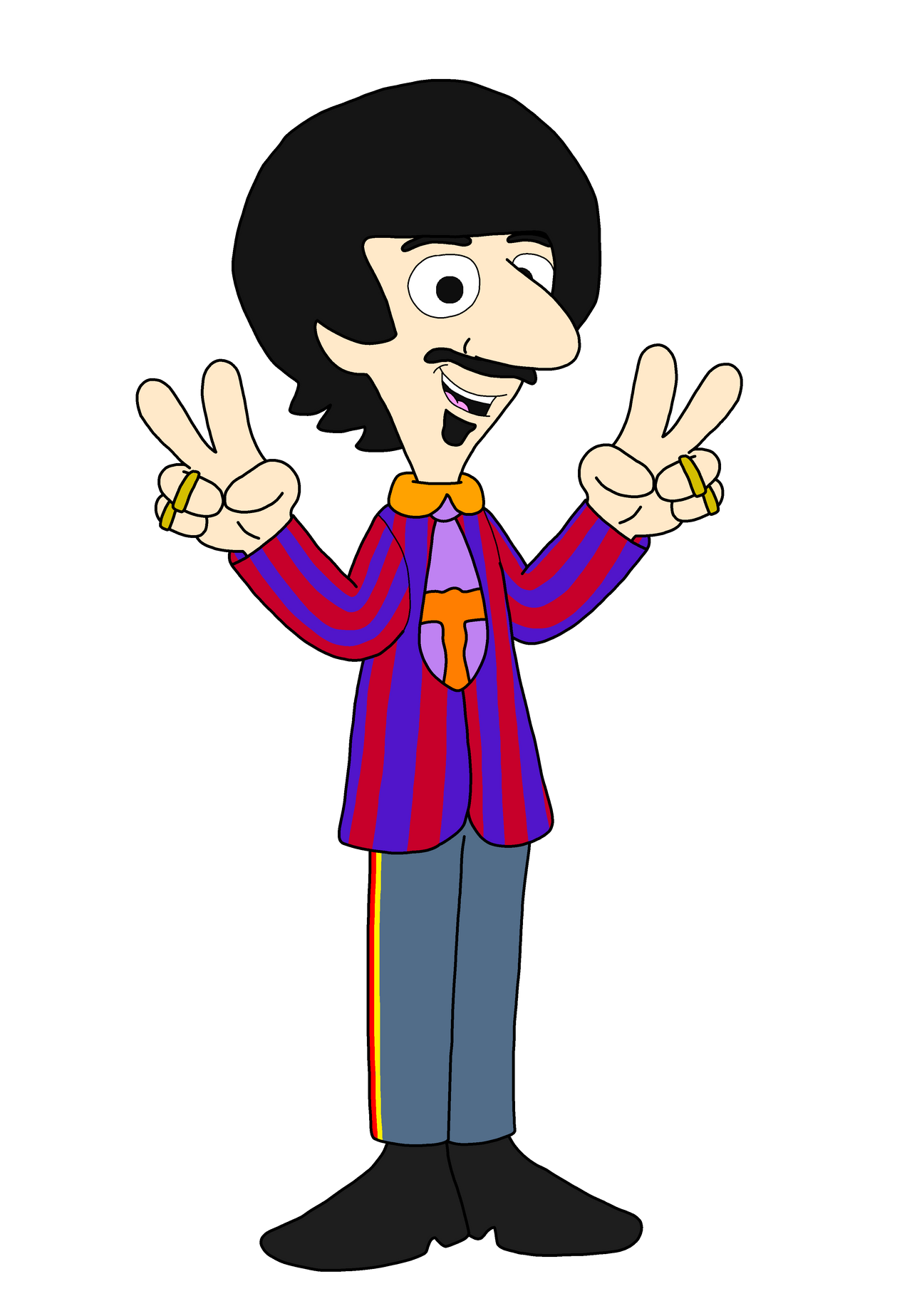Ringo Starr (Yellow Submarine) by DeeTommCartoons on DeviantArt