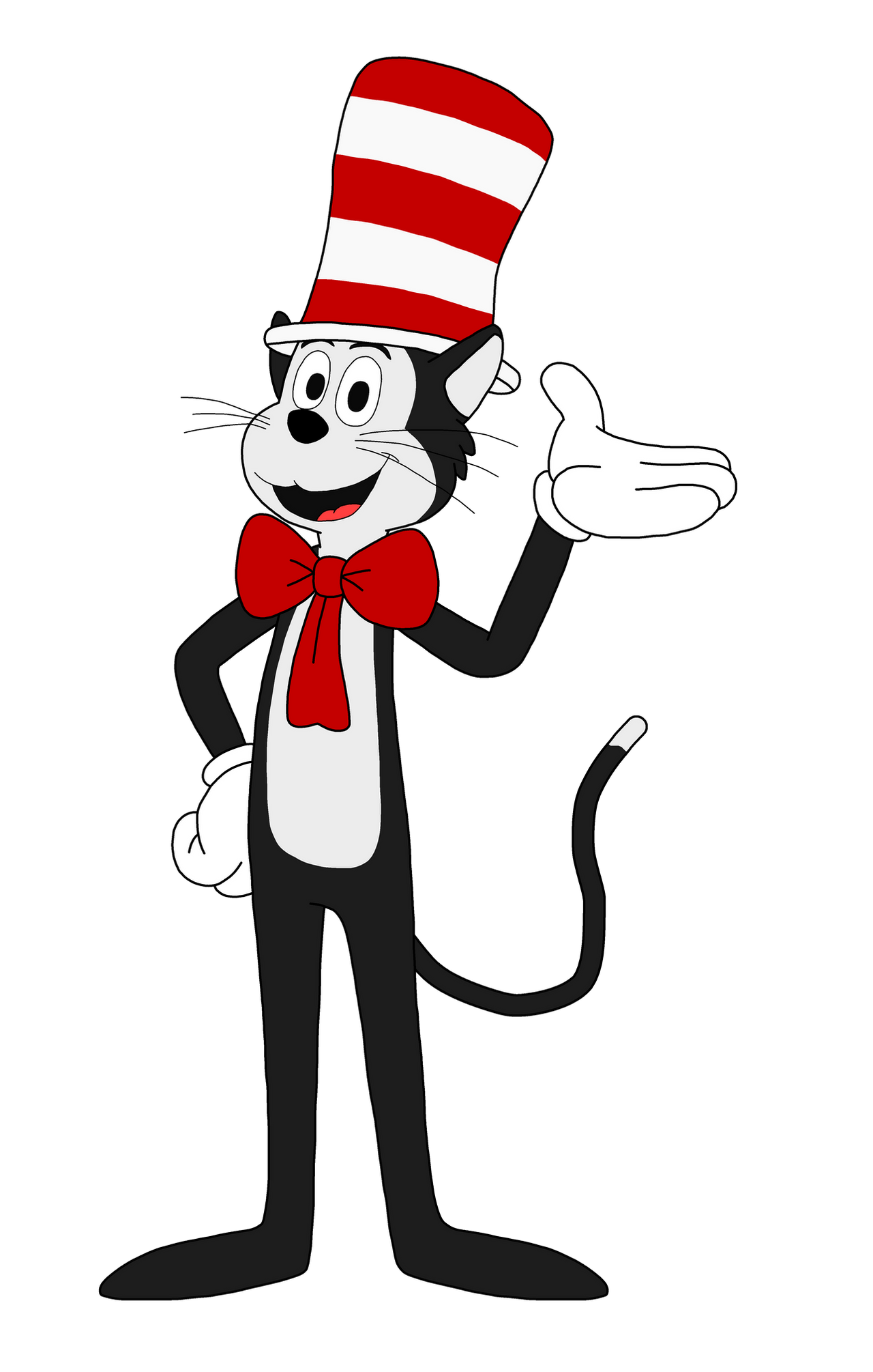 The Cat In The Hat by DeeTommCartoons on DeviantArt