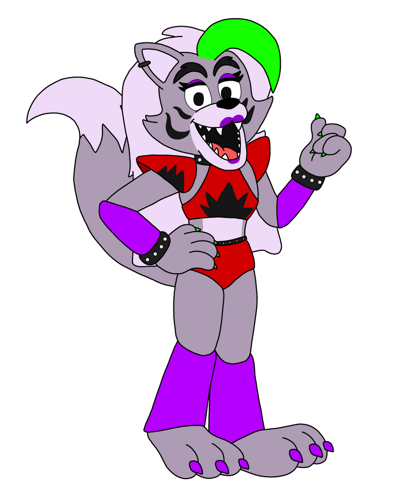 Roxanne Wolf by DeeTommCartoons on DeviantArt