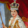 Coronation portrait of Queen Elizabeth II