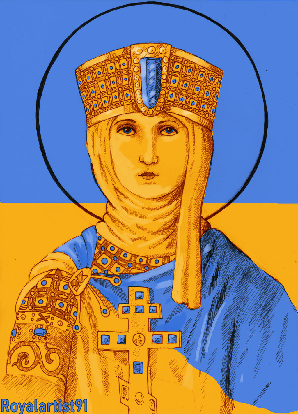 Olga of kiev (2) by RoyalArtist91 on DeviantArt
