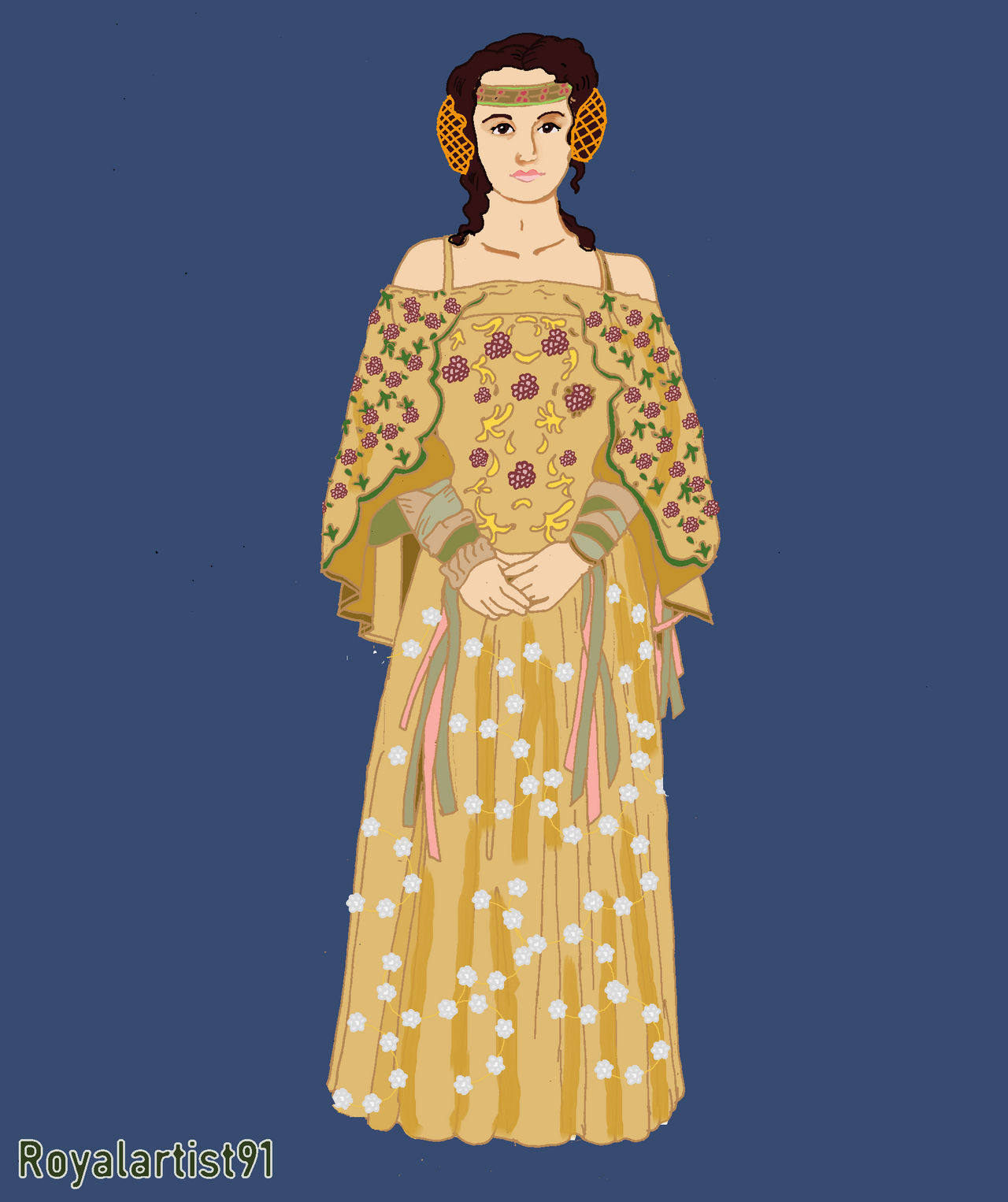 Padme Amidala (Meadow dress) by RoyalArtist91 on DeviantArt Padme Amidala (Meadow dress) by RoyalArtist91 on DeviantArt