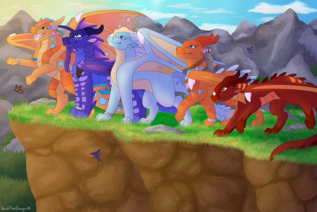 Deviantart Generation Nation A New Generation - 1 year redraw by SlushTheDragon on DeviantArt
