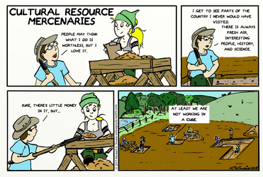 Cultural Resource Mercenaries Comic