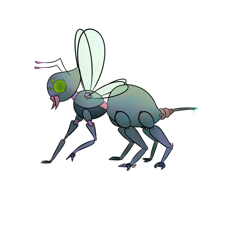 Insectember Day four: Venom by SkunkySpindaUltra on DeviantArt