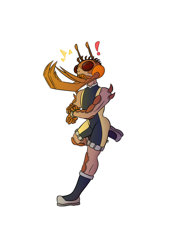 Insectember Day Eleven: Mandibles by SkunkySpindaUltra on DeviantArt