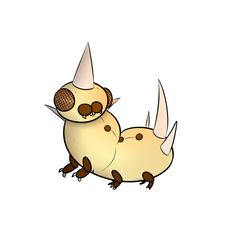 Insectember Day Nineteen: Larva by SkunkySpindaUltra on DeviantArt