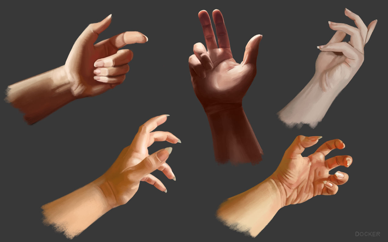 Hand Studies by MaxDocker on DeviantArt