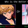 Who's The Better Character Meme: Haruka Or Paul?