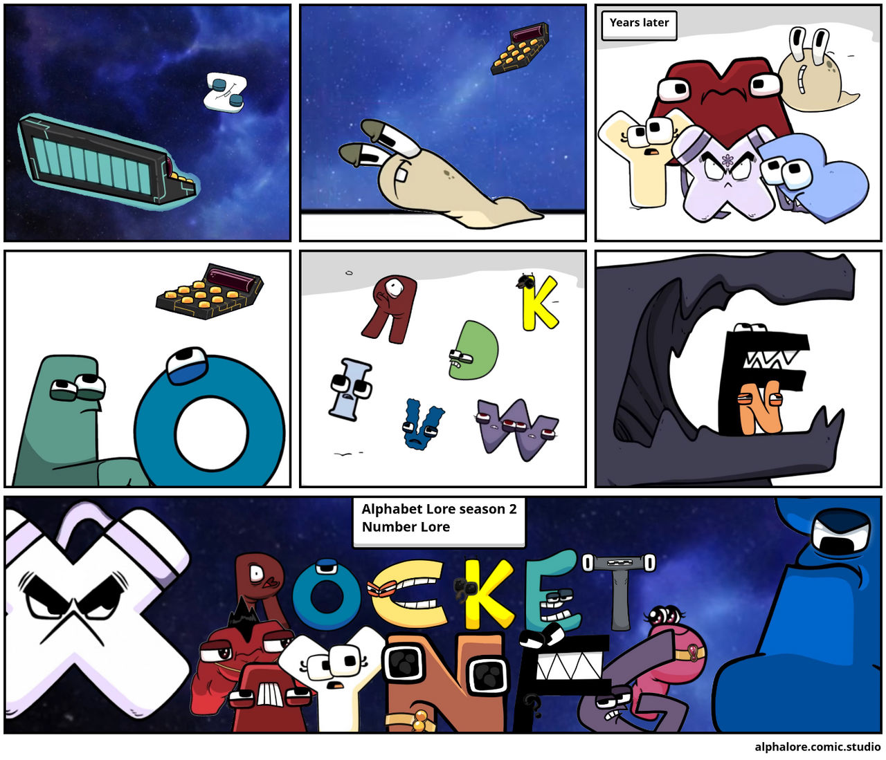 A part of the alphabet lore movie - Comic Studio