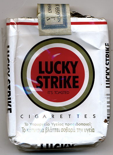 Cigarette pack 165