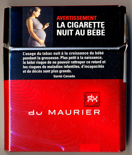 Cigarette pack 252