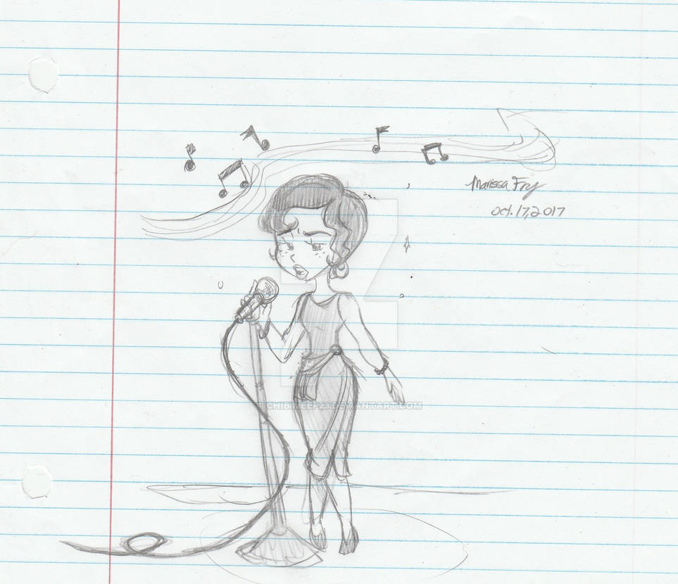 Singer Drawing Reference Girl Classic Singer Girl by ChibiMeep23 on DeviantArt