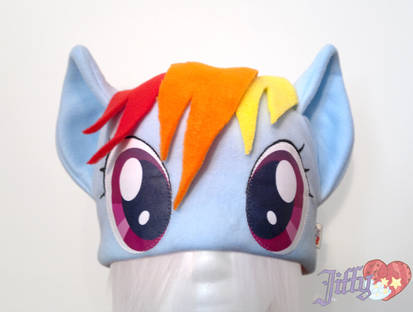 Rainbow Dash inspired hat