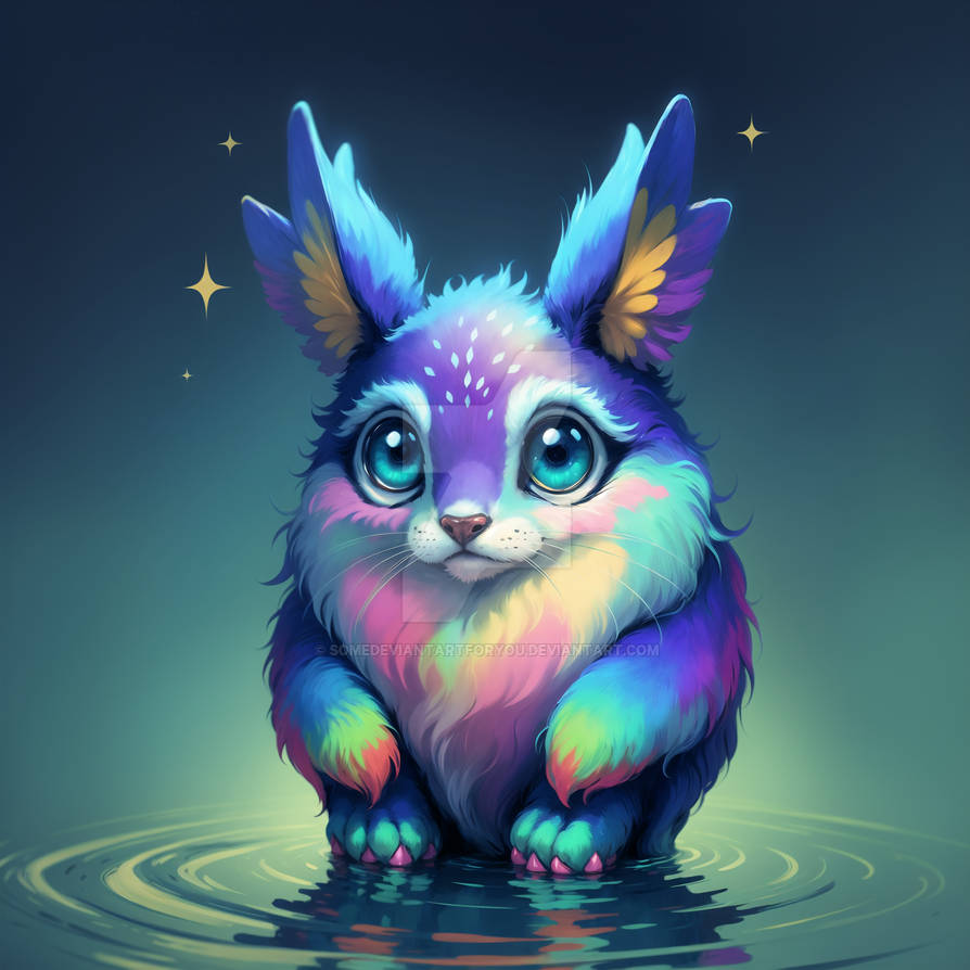 Colorful Creature by somedeviantartforyou on DeviantArt
