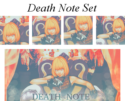 Death Note Set by Andre-92 on DeviantArt