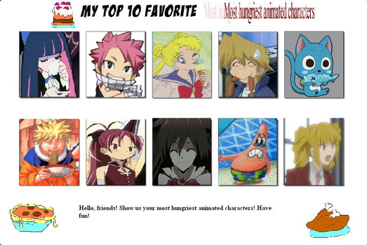 My Top 15 Favorite Anime Openings Meme by coleroboman on DeviantArt