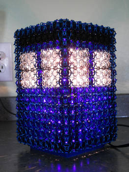 Chaimail TARDIS Lamp 2