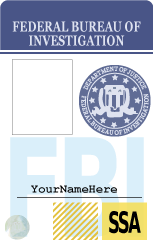 FBI badge Template by RottenPie on DeviantArt