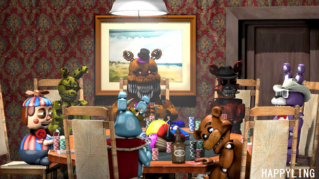 [SFM FNAF] Poker night