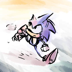 Gotta go fast