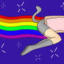 nyan cat girl