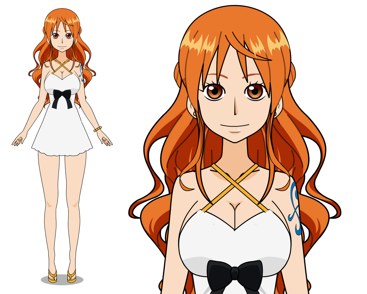One Piece Film Heart Of Gold - Nami - Robin by korkaranlik on DeviantArt