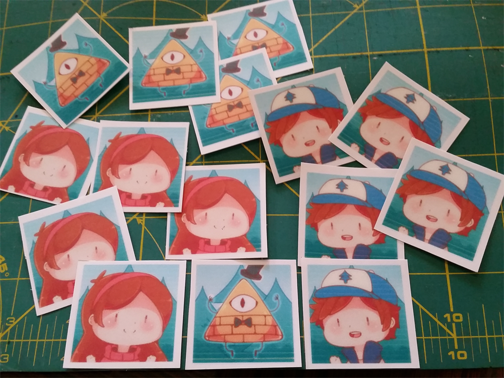 Gravity Falls Stickers