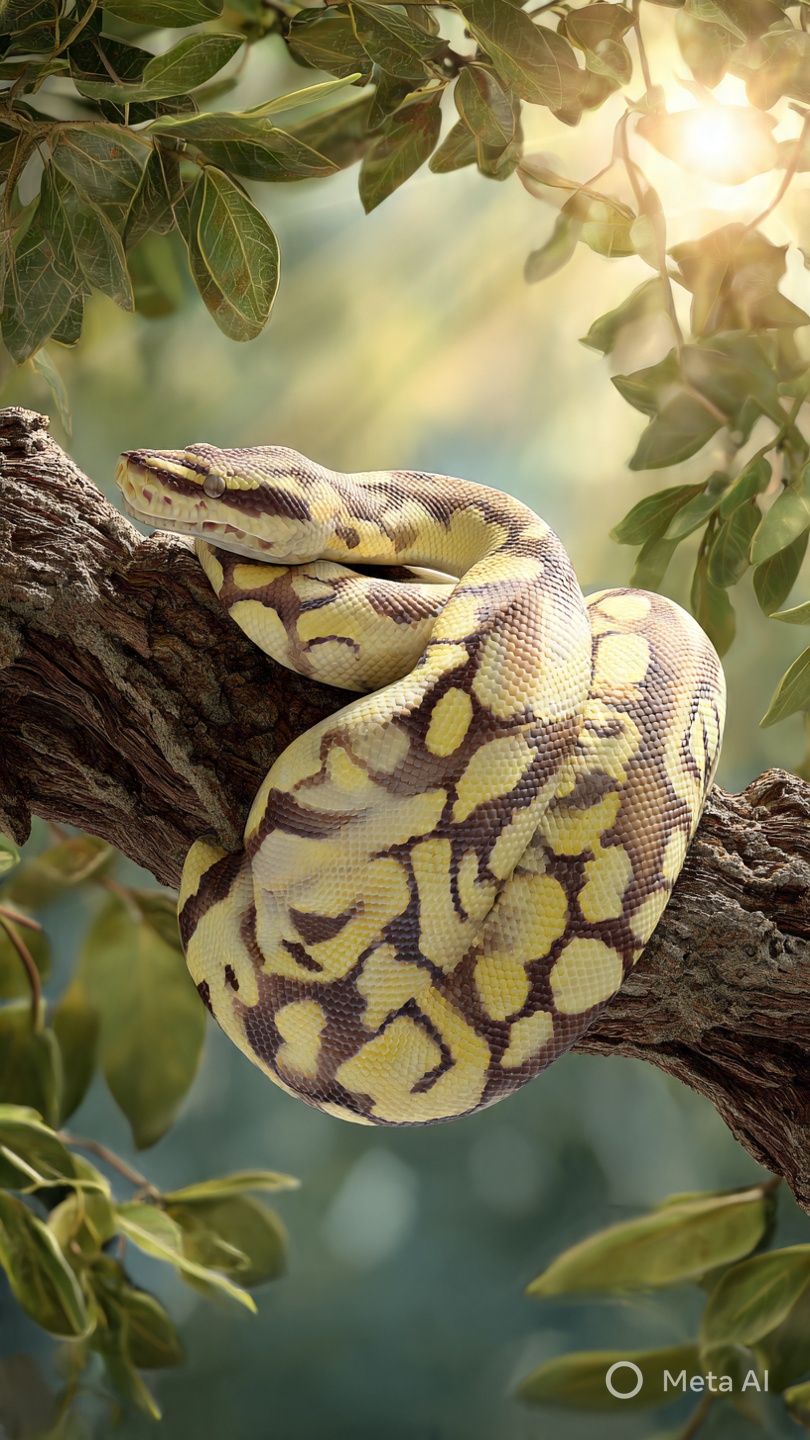 Yellow Brown Python Yellow Python by RegenerateDoctorBill on DeviantArt