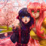 Selfie Naoko and Haruka