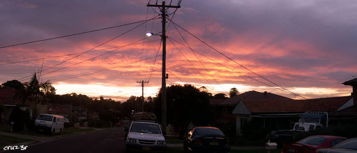 Sunset Wide Angle