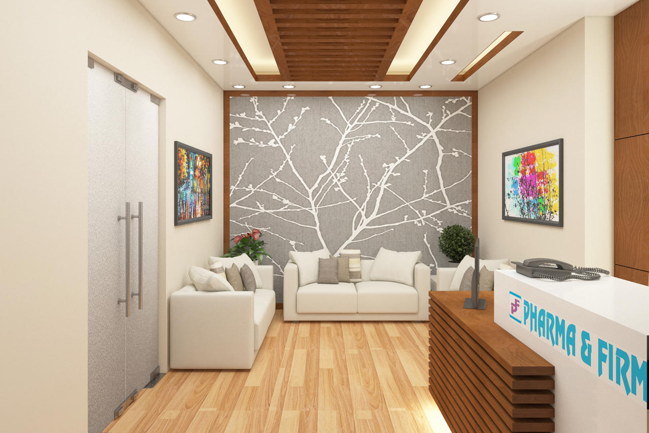 Reception Area Office Interior Design 10 by dreamtouchinterior on ...