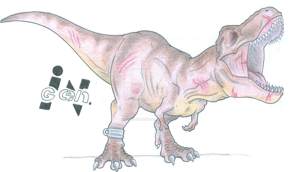 Jurassic Park - Project Eden T-rex by pencil-king1503 on DeviantArt