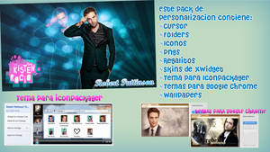 Pack de Personalizacion Robert Pattinson