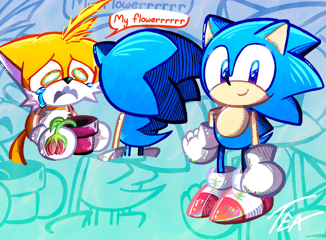 Deviantart Soni Classic Sonic by Teacrummbs on DeviantArt