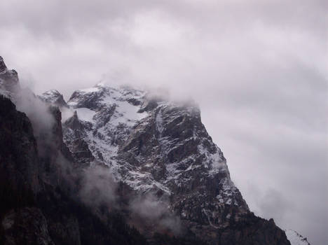 Cloudy Mountaintop