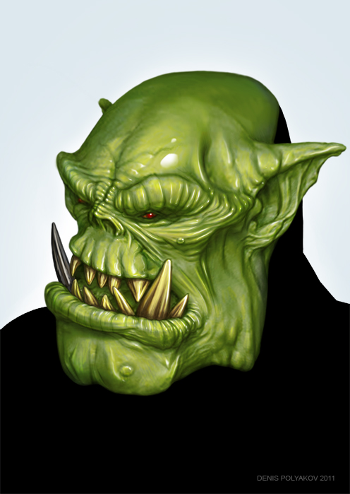 Orc Mask (sketch)