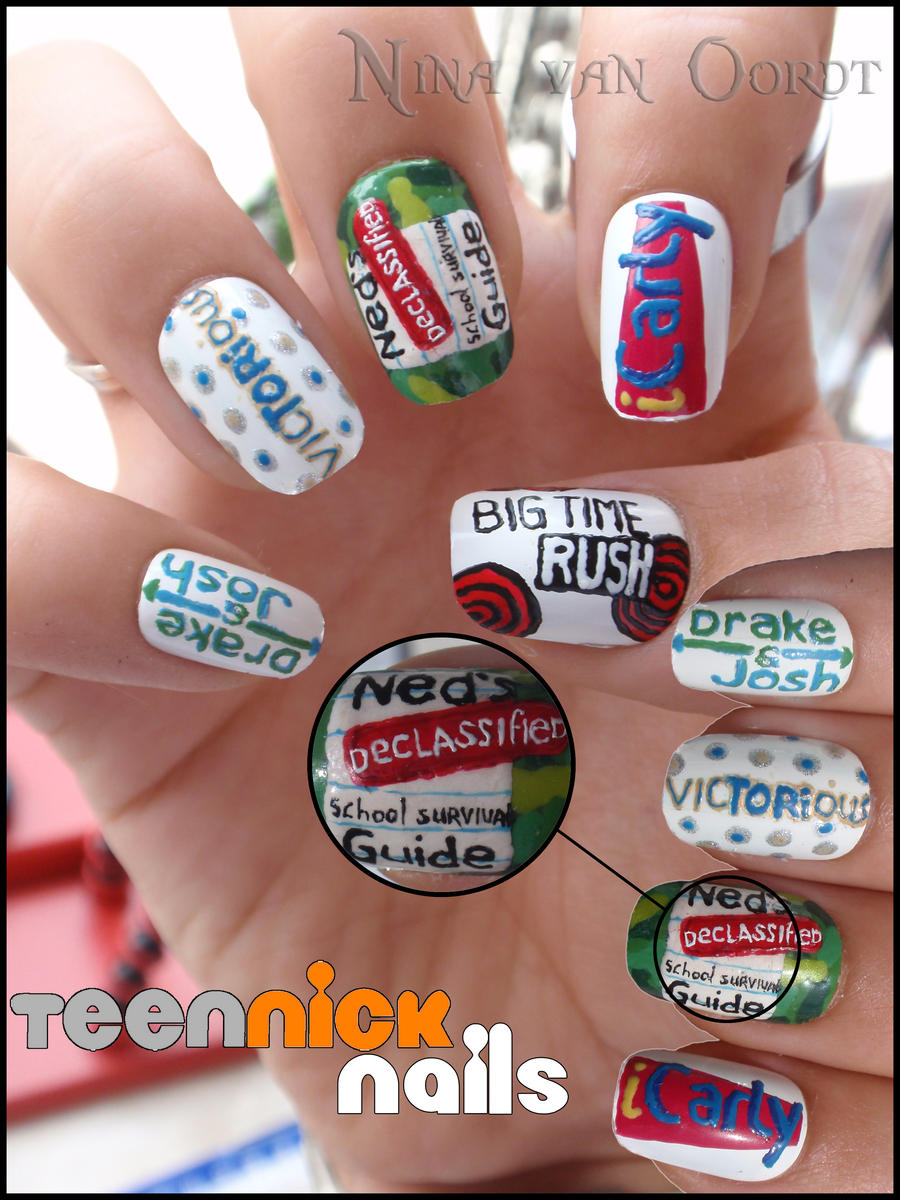 Teen Nick nails