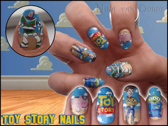 Toy story nails by Ninails