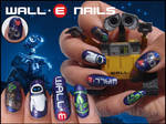 Wall e nails by Ninails