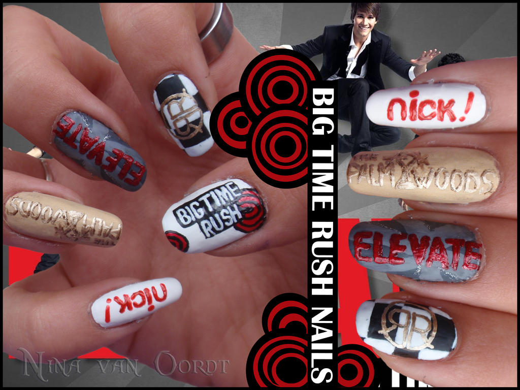 Big time rush nails