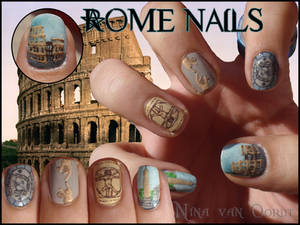 Rome nails by Ninails Rome nails by Ninails