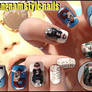 Gangnam style nails