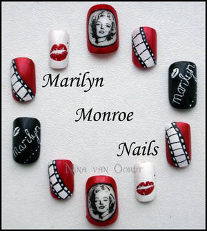 Marilyn Monroe Nails