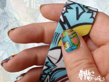 SLOTH inspired Nail art pt. V