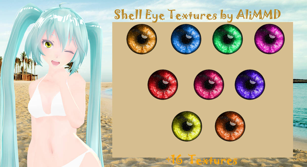Pokemon Shell Eyes (MMD) Shell Eye Texture DL+ by Luchriiis on DeviantArt