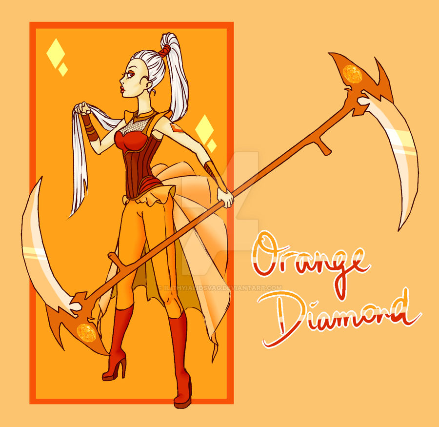 Orange Diamond for instagram contest